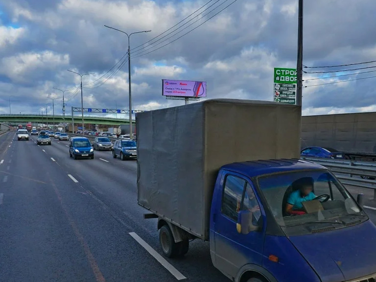 Видеоэкран в Пушкинский г.о. на федеральной трассе Ярославское шоссе, 33-й километр, сторона А